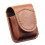 2PCS Leather Lighter Case Light Brown Handcrafted Holder Compact Pocket Pouch Gift Set 7.5x6cm 1