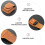 2PCS Leather Lighter Case Light Brown Handcrafted Holder Compact Pocket Pouch Gift Set 7.5x6cm 3
