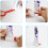 Toothpaste Squeezer 3 Pack with Rollers, Tube Squeezer for Maximize Tube Usage and Upright Storage 4