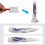 Toothpaste Squeezer 3 Pack with Rollers, Tube Squeezer for Maximize Tube Usage and Upright Storage 5