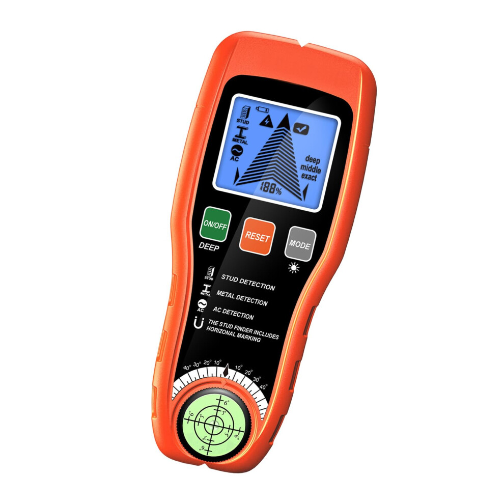 Wall Scanner Stud Finder With Smart Sensitivity Sensors, MultiâMaterial Detection And Led Readout 9771547701187