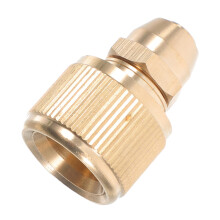 Leakproof Metal Garden Hose Connector Quick Connect Adapter for Pressure Watering and Irrigation