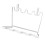 2PCS Foldable White Hanging Trash Bag Holder 4
