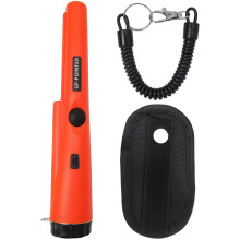 Pinpointer Metal Detector Waterproof with 360 Detection Sensitivity and Vibration Alerts for Treasure Hunting – Orange
