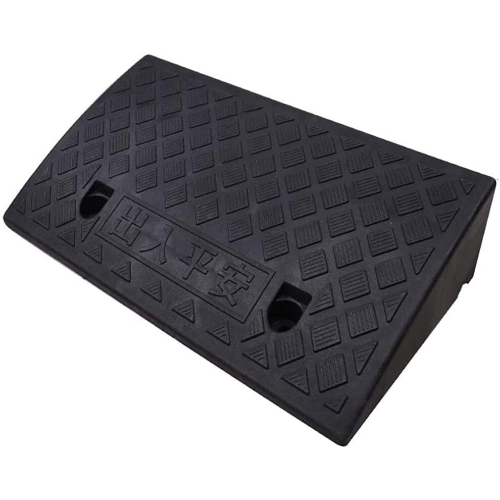 Nonslip Threshold Ramp for Wheelchair and Scooter Access, Lightweight PVC Curb Ramp for Doorways