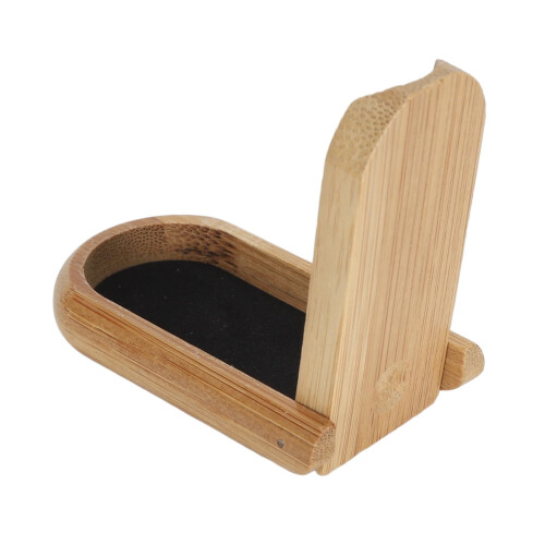 Foldable Beech Wood Pipe Stand, Stable Balanced Base, Universal Pipe Holder for Display 1