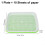 2 Layer Microgreens Growing Tray with Papers, Plastic Hydroponic Sprouting Container for Indoor Gardening 4