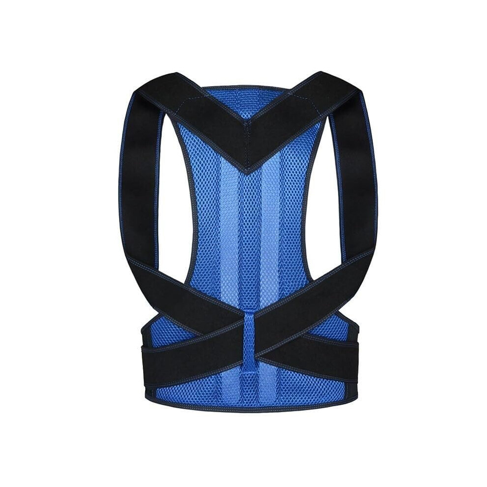 Plus Size Adjustable Back Posture Corrector Brace with Full Back Support for Scoliosis and Hunchback