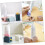 4PCS Manual Toothpaste Squeezer Set for Bathroom Efficient Tube Use and Face Cleanser 5