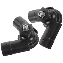 2Pcs Adjustable Universal Elbow Connector for Fishing Rods and Garden Hoses Heavy Duty Plastic Tube Joint Fitting