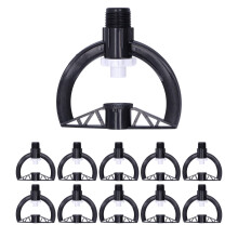 Garden Sprinkler Nozzle 10Pcs G3/4 Rotating Lawn Sprinkler 360 Uniform Coverage WaterSaving Design