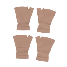 Wrist Support Brace 2 Pack Compression Wrist Wraps for Gym Workout with Breathable Stretch Fabric