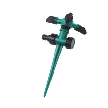 Pressure 360 Rotating Lawn Sprinkler for Even Garden Irrigation and Durable Outdoor Use in Dark Green