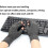 Bamboo Compression Arthritis Gloves for Pain Relief, Breathable Comfortable Fit, Grey Large 3