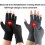 Bamboo Compression Arthritis Gloves for Pain Relief, Breathable Comfortable Fit, Grey Large 5