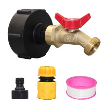Brass Garden Hose Adapter 2 Inch to 3/4 Inch Camlock Connector for Fast Tank Conversion and Easy Attachment