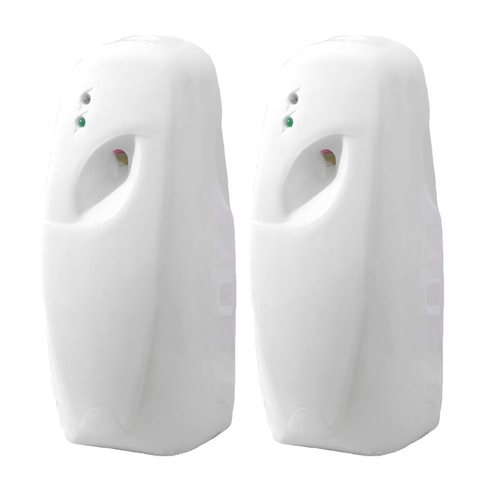 4 Pack Automatic Air Freshener Dispenser with Smart Light Sensor, Wall Mounted Battery Operated Aerosol Spray for Bathroom Office and Hotel, White-image-OPC-PSZ67TP-NEW