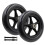8 Inch Solid Polyurethane Wheelchair Caster Wheel, NonSlip Front Replacement with 8mm Bearing, Smooth Rolling 1