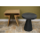 Mango Wood Side Tables Set of 2 | Square & Round Rustic Design 7