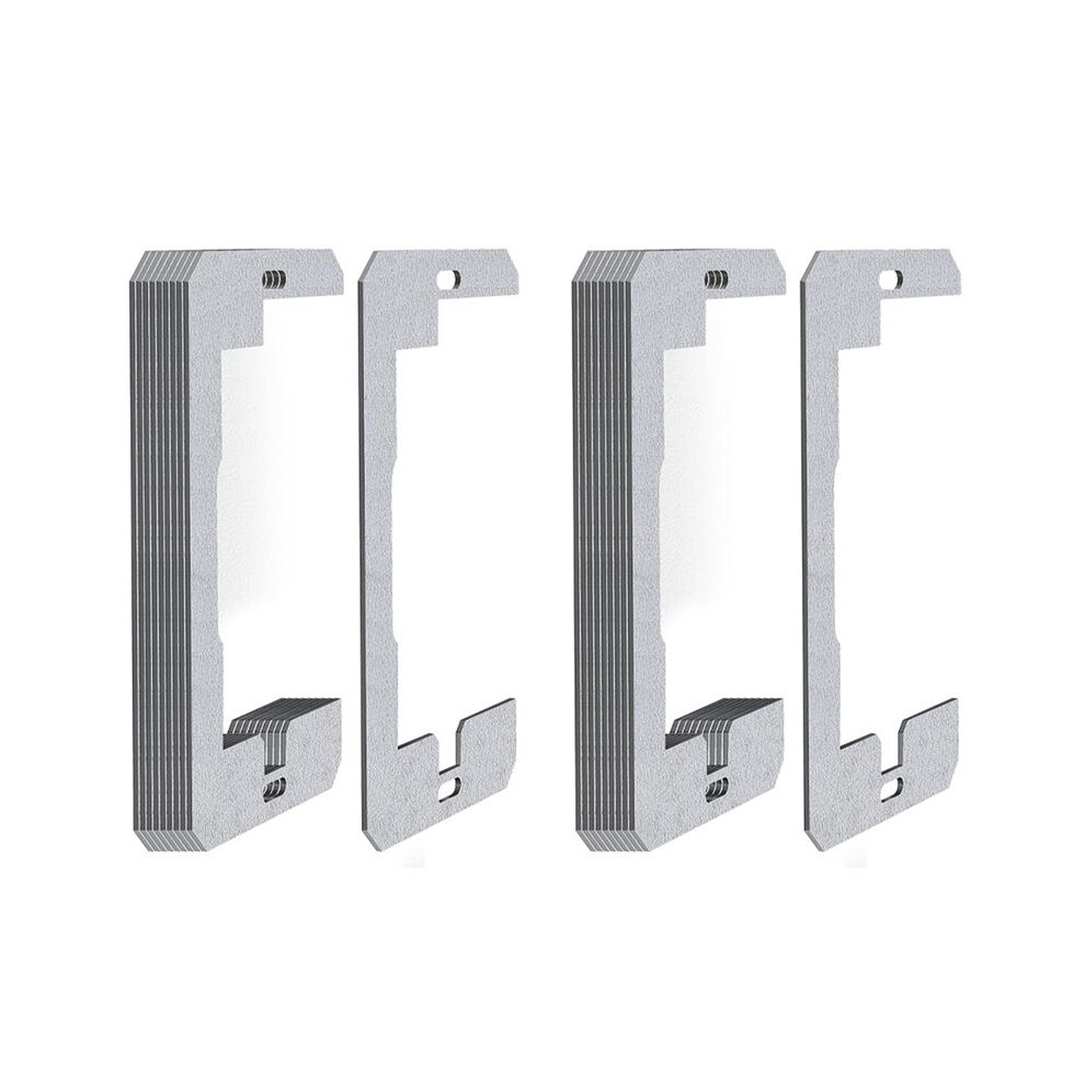 20Pcs Wall Plate Spacer- Metal Flush Fit Device Leveling Plates - Receptacle Spacers Shims Leveler For Fixing Walls 6032950695627