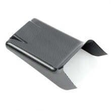Recorte del Panel Protector de la Cubierta Antipatadas Trasera para Model 3 Highland 2024 Accesorios Interiores de Fibra de Carbono ABS