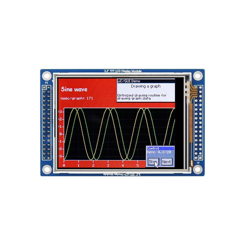 3.2 Inch Tft Lcd Display Module 320 X 240 Pixels Ili9341 8080 Parallel+Spi 3.3V Lcd 65K Color Resistance Touch Screen 6033105624134