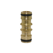5/8 Inch Brass Garden Hose Connector Set, Quick Connect Hose Fitting for Irrigation and Car Wash