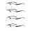 4 Pack Blue Light Blocking Half Frame Reading Glasses for Men and Women 1