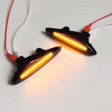 Modernes Styling LED-Seitenblinker FließEndes Wasser Blinker Dynamischer Blinker für MX5 6 Schwarz