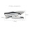 4X HUI SHENG Manual Stapler Hand Stapler Paper Document Bookbinding Machine Tool, Paper Plier Stapler Stationery 7
