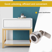 Fingerprint Drawer Lock Metal Furniture File Cabinet Shoe Cabinet Letter Box Safe Lock Fingerprint Drawer Lock