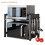 Microwave Shelf 3-Tier Extendable Worktop Shelves with 6 Hooks, Kitchen Shelf, Spice Rack Black 7