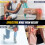 XL Grey Knee Compression Sleeve with Adjustable Strap for Pain Relief, Arthritis, Running 4