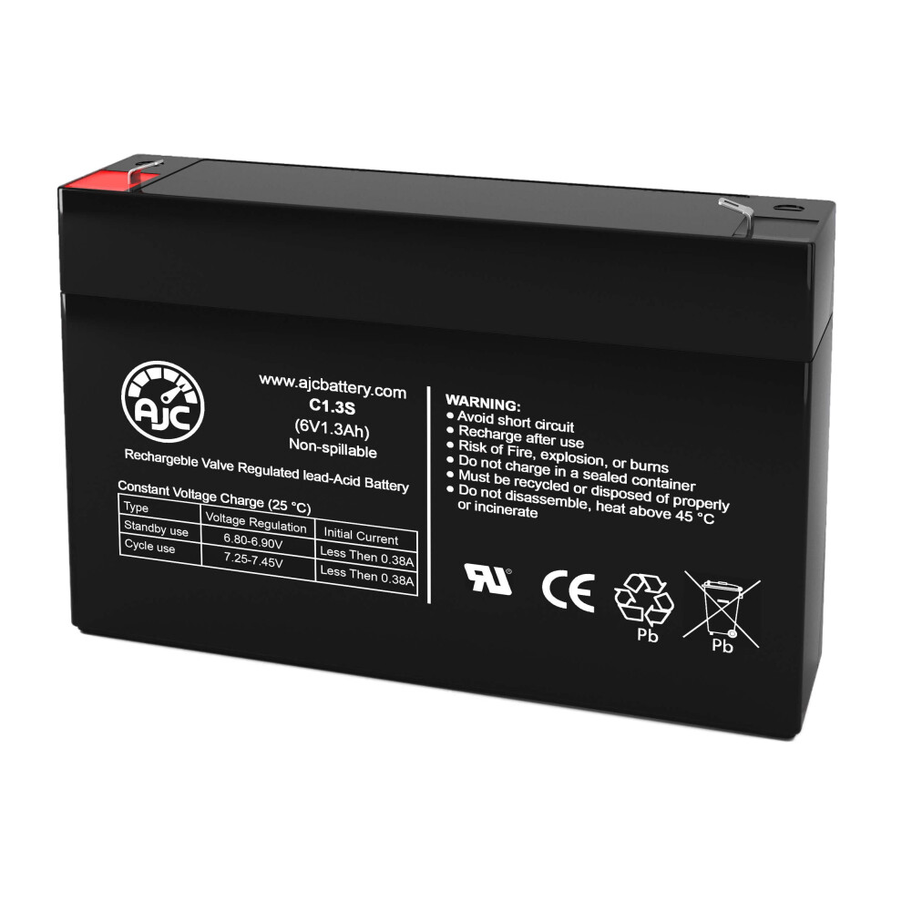 6V 1.3Ah Replacement Battery For Nellcor 240 Monitor With Reliable Power And Consistent Voltage Output 9092120328745