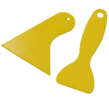 Window Squeegee with Flexible Silicone Blade for Streak Cleaning, Compact Easy Storage