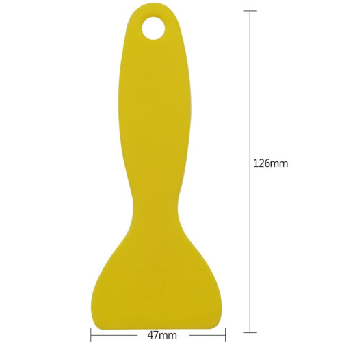 Window Squeegee with Flexible Silicone Blade for Streak Cleaning, Compact Easy Storage 1