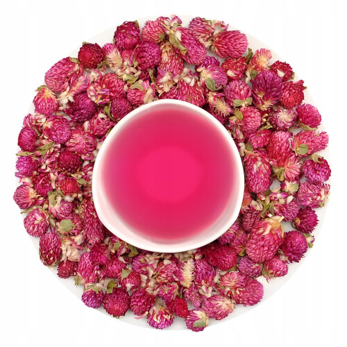 Kugelförmige rosa Gomphrea-Blüten – 10 g Essbare Blüten 2