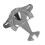 Fighter Plane Strainer 14x12.8x5.2 cm Silver 15