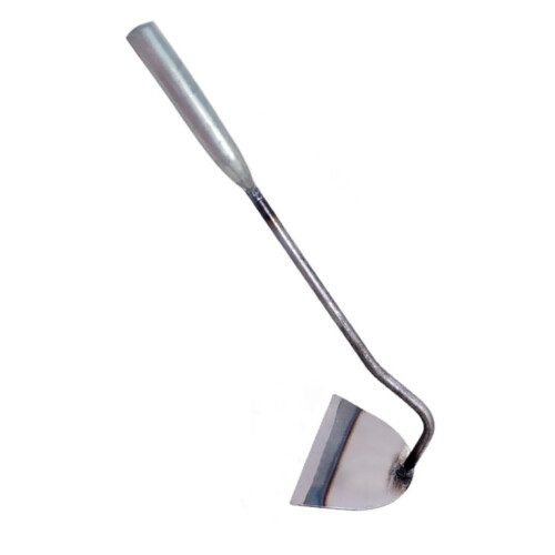 Garden Hoe Long Handle Ergonomic Weeding Tool Durable Stainless Head for Efficient Weed Removal