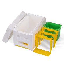 Queen Mating Nuc Box for Beekeeping, Thermal Insulated Compact Hive for Safe Queen Rearing