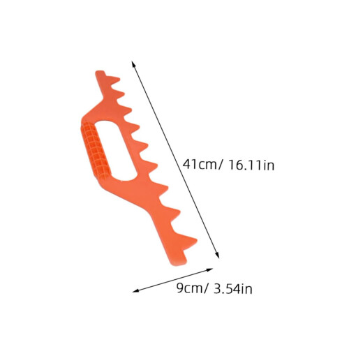 3Pcs Plastic Beekeeping Frame Spacer Rake Tool with Built‑in Measuring Ruler for Accurate Hive Alignment 1