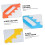 3Pcs Plastic Beekeeping Frame Spacer Rake Tool with Built‑in Measuring Ruler for Accurate Hive Alignment 5