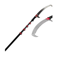 Telescopic Pole Saw 7.2m Extendable Tree Pruning Saw with Precision Teeth and Lightweight Aluminum Handle