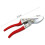 Professional Red Pruning Shears for Garden and Fruit Trees, Ergonomic Garden Scissors for Precise Cutting 5