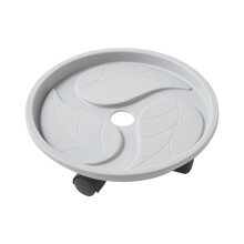 Heavy Duty Plant Caddy with Wheels, Lockable Casters, WaterStoring Tray for Indoor Outdoor Pots