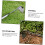 Garden Hoe Long Handle Ergonomic Weeding Tool Durable Stainless Head for Efficient Weed Removal 4