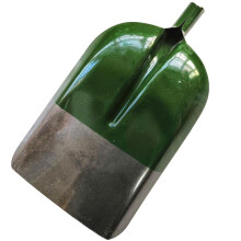 Garden Hand Shovel Metal Soil Scoop with Ergonomic Wood Handle for Easy Soil Transfer and Planting