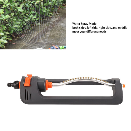 Adjustable Oscillating Lawn Sprinkler for Yard, Even Spray Coverage and Wide Area Irrigation 2