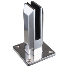 Stainless Steel Glass Pool Fence Spigot and Square Balustrade Clamp, RustResistant MultiColor Design for Stair and Floor