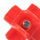 5pcs Horizontal Side Mount Chicken Water Nipple, Red Poultry Drinker Feeder Easy Install Set 4